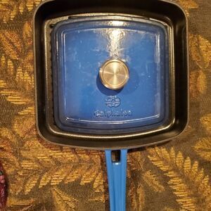 Calphalon Cast Iron Grill Press and Pan